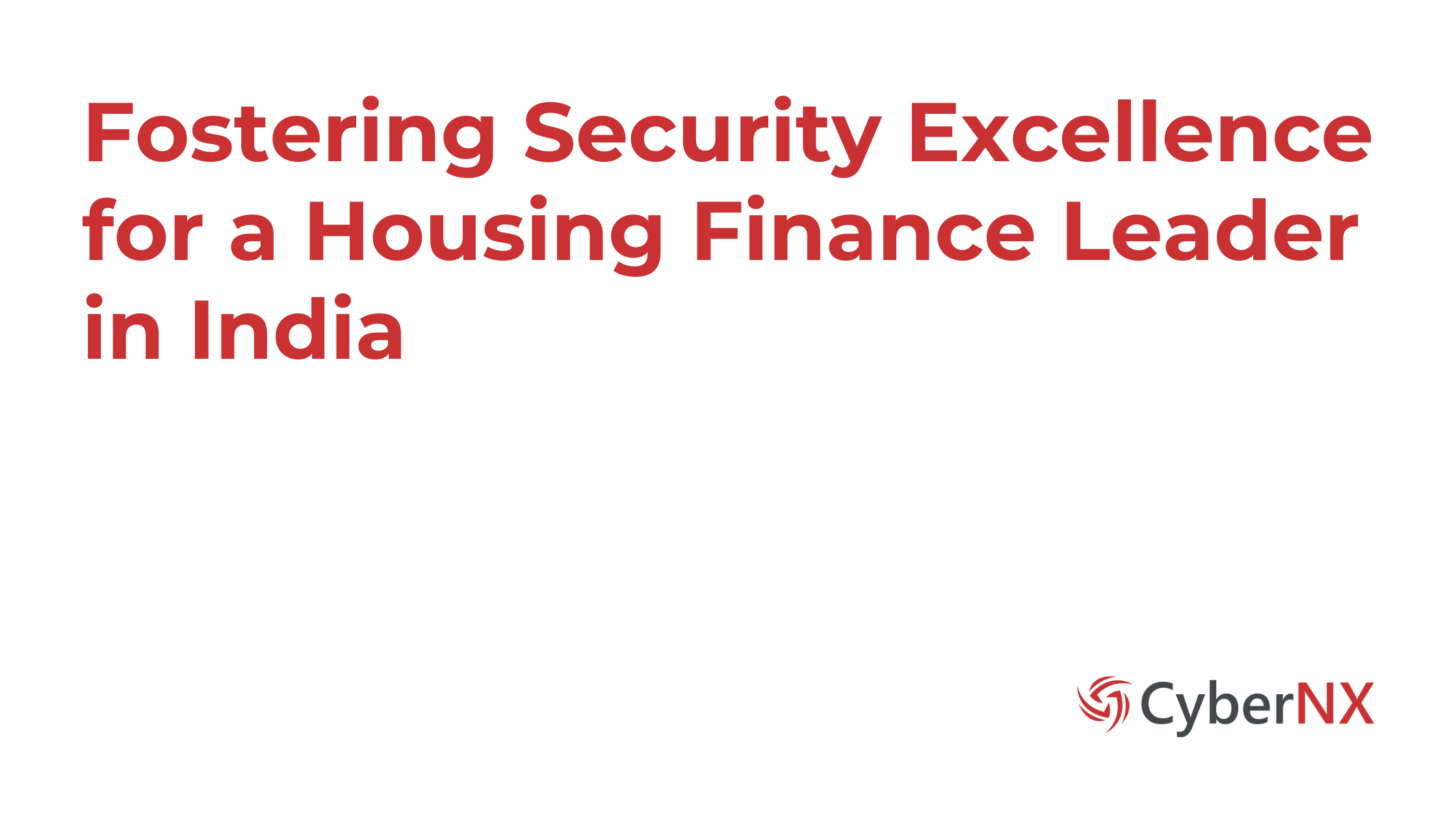 security-for-housing-finance-leader-in-india